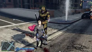 GTA 5 Thor VS Thanos Endgame