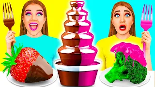 Desafío De Fuente De Chocolate | Situaciones Divertidas por Craft4Fun Challenge