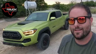2022 Toyota Tacoma TRD PRO // Features Review + Tall Guy Test