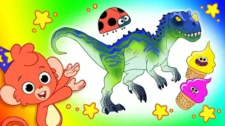 Cartoons for kids | Dinosaurs, Animals, Cars & Construction Vehicles | Club Baboo