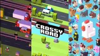 Crossy road mashup all animal gameplay