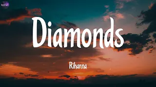 Rihanna - Diamonds (Lyrics) ~ Jung Kook, Morgan Wallen,  (Mix)