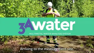 3AWater Multimetal Water Analysis System (MWAS) demo with Hitachi X-MET8000 XRF