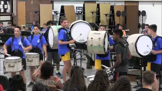 2016 Trumbull Percussion Camp  Advanced Battery Ensemble  Hot Pepper Cheese