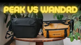 The Best Camera / EDC / Travel Sling in the WORLD?! Wandrd vs Peak Design