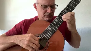 CHOPIN: Prelude 4 in e for guitar solo