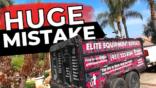 BIGGEST Mistake (so far) Renting Out Dump Trailers! **Watch This BEFORE You Start!**