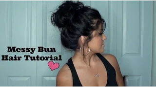 The Perfect Messy Bun Hair Tutorial