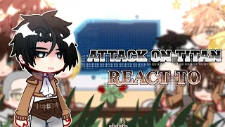 Attack On Titan  react to  | AU : "Levi as a royal blood" -- Levi x Y/N [1/2]