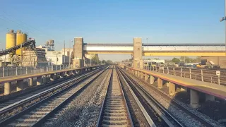 4K/60p: LIRR M3 Front Window Penn Station to Ronkonkoma