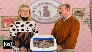 Cat Clean Up | Tim and Eric Awesome Show, Great Job! | Adult Swim