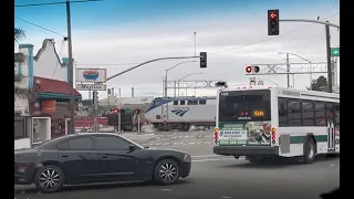 VIDEO: Fiery Amtrak Crash - Train Hits Vehicle On Tracks In Oakland