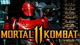 MK11 *ROBOCOP AS SEKTOR* KLASSIC TOWER GAMEPLAY!! (ENDING)