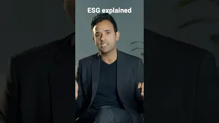 ESG explained by Vivek Ramaswamy. #wokecapitalism