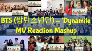 BTS - "Dynamite" M/V Reaction Mashup