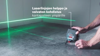 Parempaa näkyvyyttä vaaitukseen – Bosch GCL 2-50 CG Professional