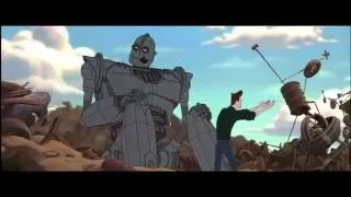 The Iron Giant - Clip "🍴Eat the Scrap🗑" - (🙉 👋 CC)