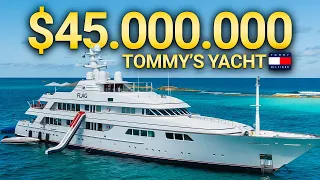 INSIDE Tommy Hilfiger's Luxurious $45.000.000 Megayacht The Flag Yacht