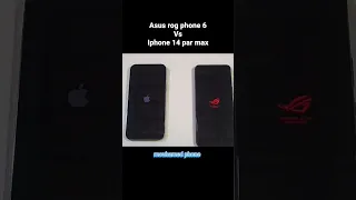 asus rog phone 6 vs iphone 14 pro max 🔥 #iphone #smartphone #technology #samsung #sony #vs