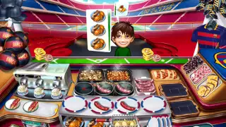 【Cooking Fever】⚽️Sports Bar : Level 40 (3 ⭐️⭐️⭐️) FC Barcelona Sports Bar