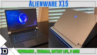 Alienware X15 Review (Benchmarks, Thermals, Battery Life & More)