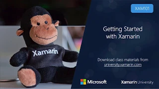 XAM101 - Getting Started with Xamarin