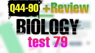 Nta abhyas app solution biology test 79 | Q44-90 | NEET