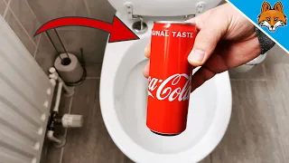 DUMP Coke into your Toilet and WATCH WHAT HAPPENS 💥
