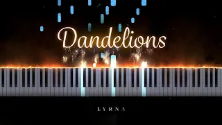 Dandelions - Ruth B. (Piano cover)