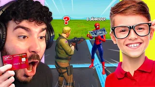 8 JÄHRIGER Fortnite TRAINER fordert MICH im 1 VS 1 HERAUS! 😨