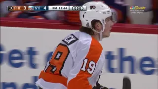 Nolan Patrick's Second Goal of The Game - Philadelphia Flyers vs New York Islanders 4/3/18