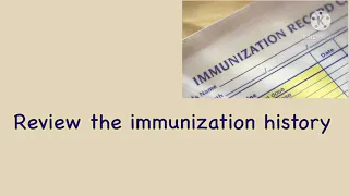 Immunization procedure