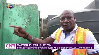 GWCL cuts water supply to over 20 houses at Chorkor over illegal connections