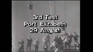 1970 - South Africa vs New Zealand, 3rd test (highlights)