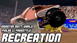 Monster Mutt World finals 11freestyle Recreation