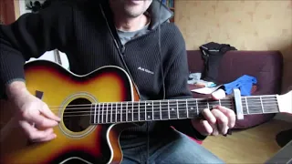 Faster (Within Temptation) cover acoustic guitar