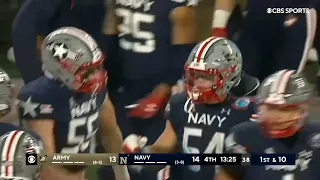 Navy Fake Punt vs Army | 2021 College Football