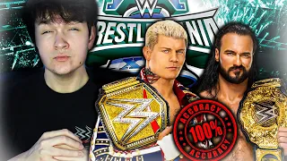 THE 100% CORRECT WWE WRESTLEMANIA 40 PREDICTIONS