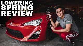 FRS/BRZ Lowering Spring Review