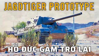 Jagdtiger Prototype: Khẩu pháo 12,8cm quá mạnh! | World of Tanks