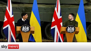 'Nothing off the table': Sunak and Zelenskyy hold joint news conference