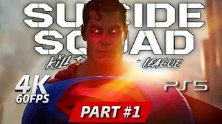 SUICIDE SQUAD: KILL THE JUSTICE LEAGUE Full Gameplay Walkthrough / No Commentary [Part 1] 4K 60fps