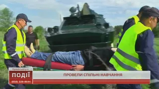 Спільні навчання провели рятувальники та лісники Луганщини