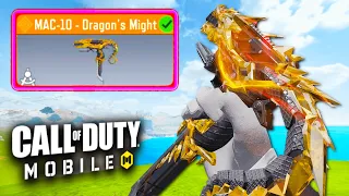 *NEW* LEGENDARY MAC 10 - DRAGON MIGHT 😍| COD MOBILE