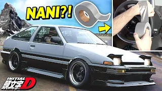 We did the Initial D duct tape challenge!