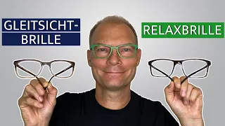 Gleitsichtbrille vs  RELAXBRILLE® - Welche ist besser?