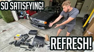 REPLACING EVERY FLAW ON MY E36 M3 + MORE MODS!