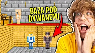 Jak Długo Mogę Żyć POD DYWANEM W Domu Widza Zanim Zauważy? - Minecraft Extreme !