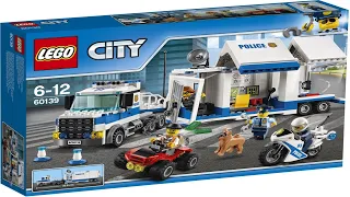 Lego City 60139 Mobile Command Center - Lego Speed Build