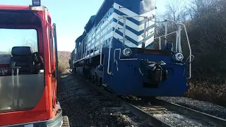 EMD SD 40-2 Dumping Ballast with Kershaw Ballast Regulator